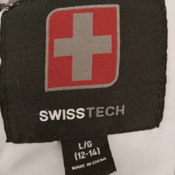 Women's SWISS TECH Puffer Ski Vest, Size L - Picture 3 of 3